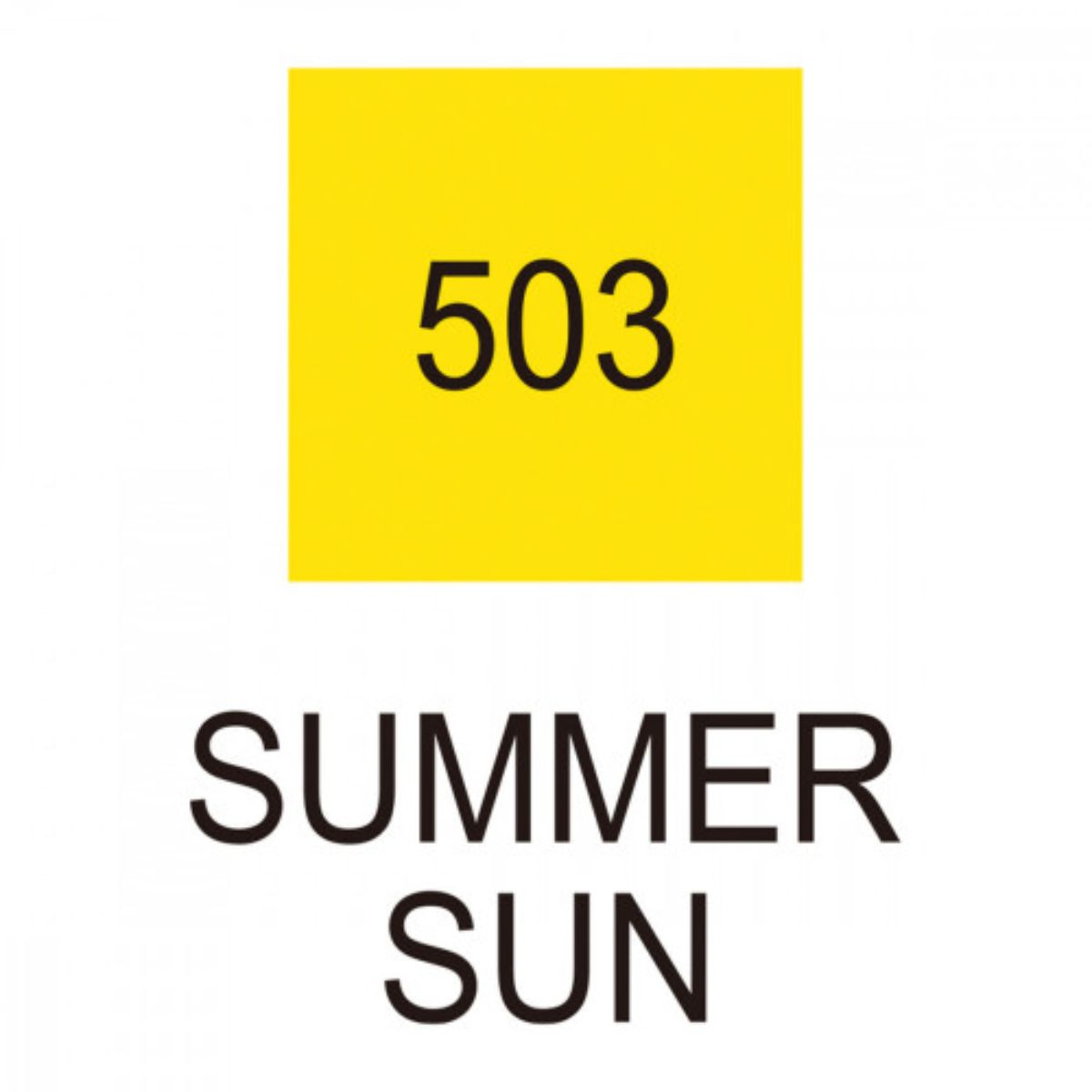 Caneta Dot Color Kuretake Ponta Zig Zag Dual 503 - Summer Sun