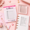 Kit Carimbos M Planner Notas Diárias Scrapbook - Lilipop