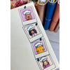 Kit Carimbos M Rostinhos de Menina Isa Scrapbook - Lilipop