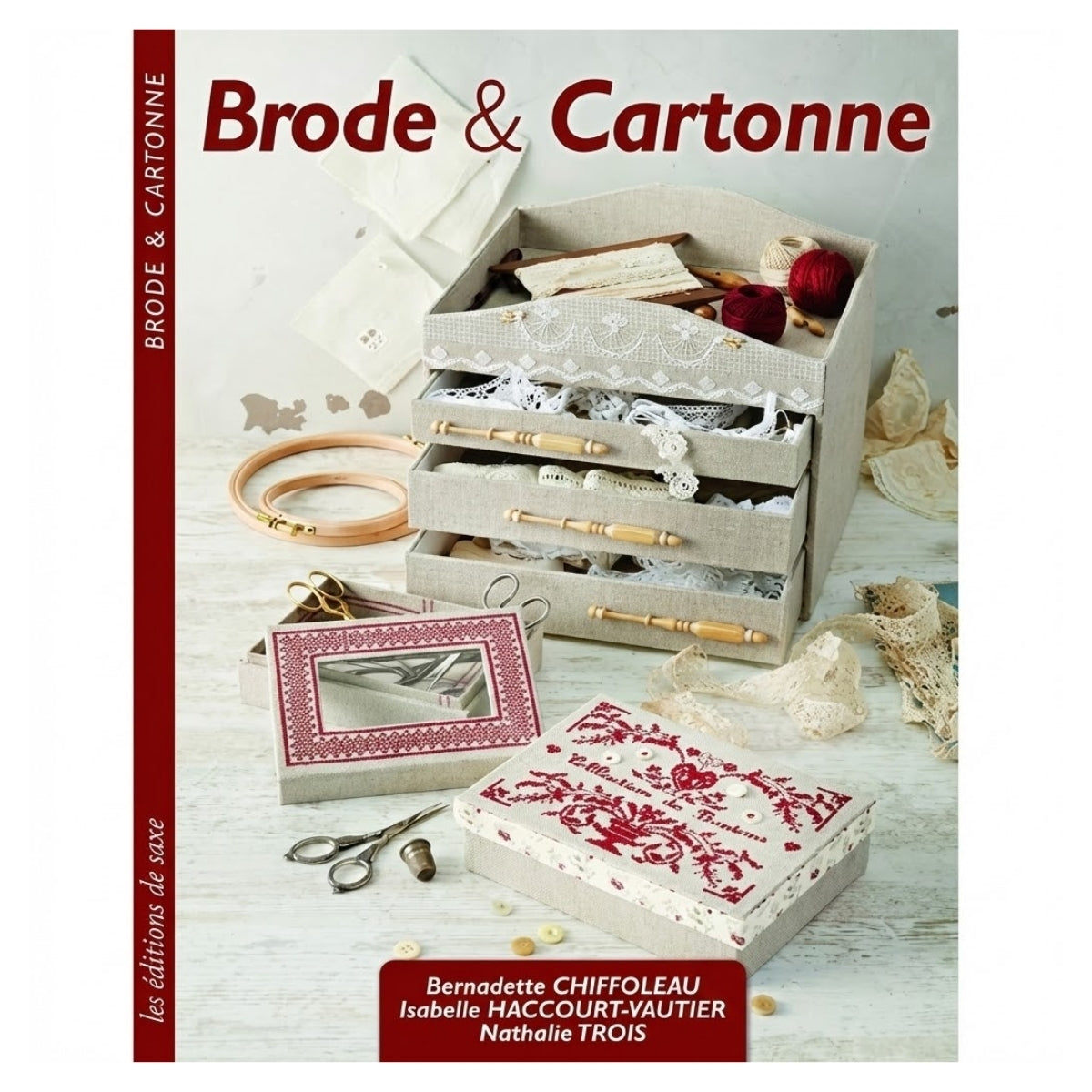 Livro Bordado & Cartonagem (Livro em Francês) - Ambientes & Costumes