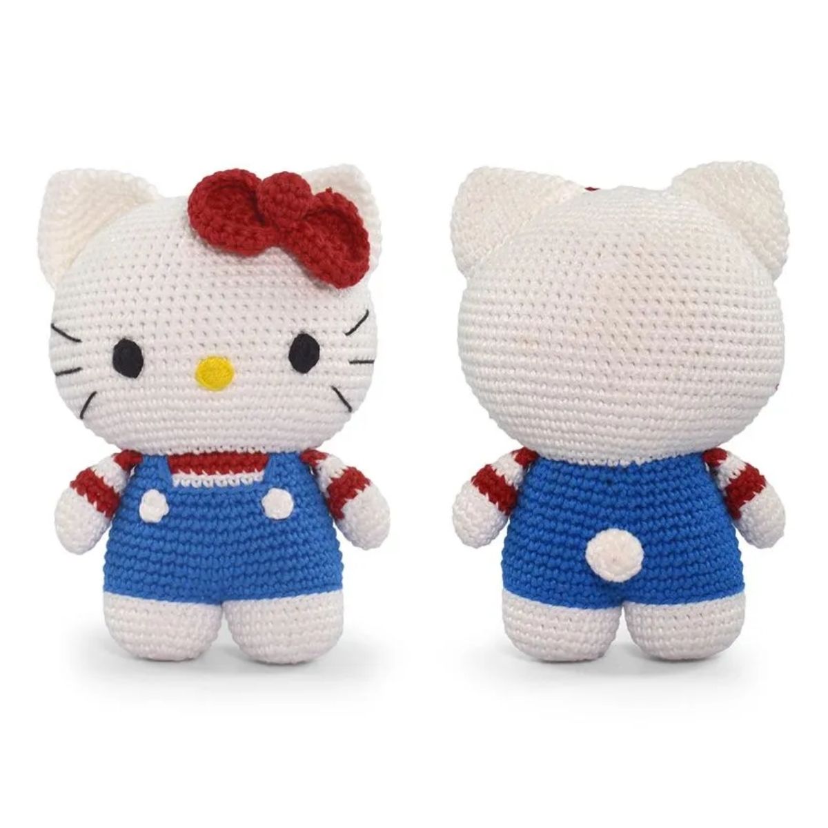 Kit Amigurumi Hello Kitty Blusa Listrada - Círculo