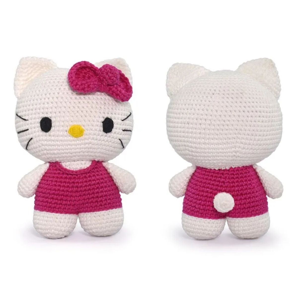 Kit Amigurumi Hello Kitty Look Rosa - Círculo