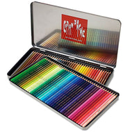 Estojo Lápis de Cor Supracolor Caran D'ache Aquarelável com 80 Cores