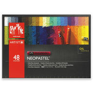 Estojo Giz Pastel Oleoso Caran D'ache Neopastel com 48 Cores