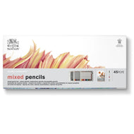 Estojo Lápis de Cor Tecnicas Mistas Studio Collection Winsor & Newton com 45 Pecas