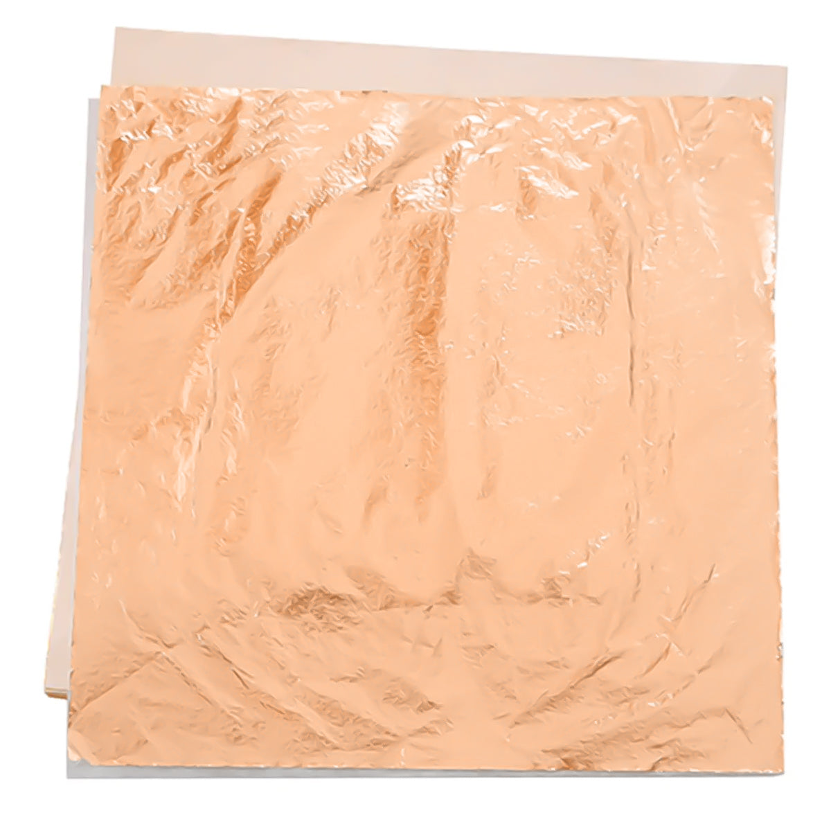 Caixinha de Folhas Metalizadas Sinoart 14x14cm 500 Folhas - Cobre