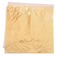 Caixinha de Folhas Metalizadas Sinoart 14x14cm 500 Folhas - Ouro