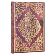 Caderno Paperblanks Viola Capa Dura Midi 120g/m² 13x18cm 144 Páginas sem Pauta - Pb8117-3