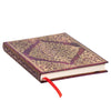 Caderno Paperblanks Viola Capa Dura Midi 120g/m² 13x18cm 144 Páginas sem Pauta - Pb8117-3