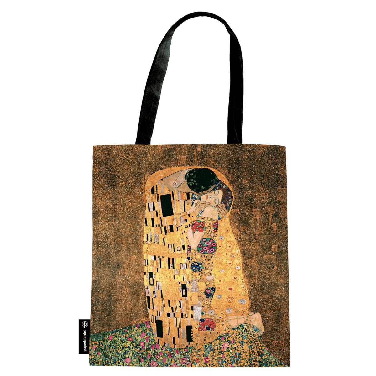 Ecobag Paperblanks Klimt The Kiss 38x38cm com Bolso Interno - Pa9943-7