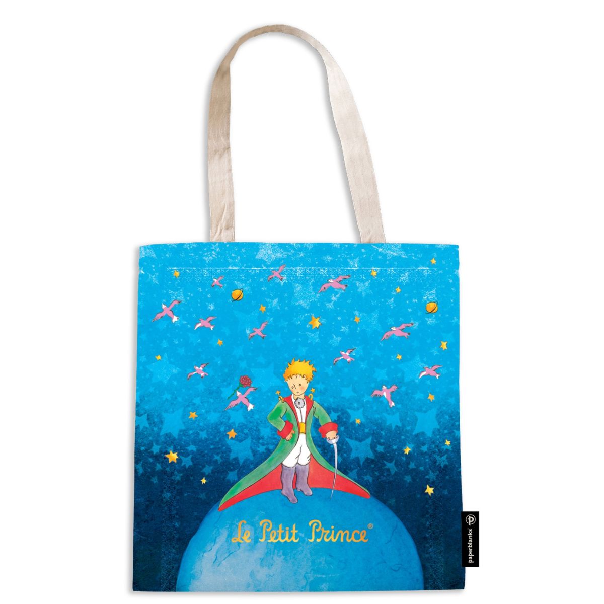 Ecobag Paperblanks o Pequeno Príncipe 38x38cm com Bolso Interno - Pa9939-0