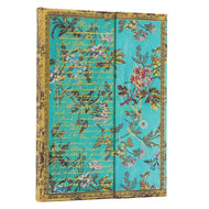Caderno Paperblanks Jane Austen, Persuasion Capa Dura Midi 120g/m² 13x18cm 144 Páginas com Pauta - Pb9885-0