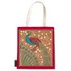 Ecobag Paperblanks Hafiz?s Peacocks 38x38cm em Algodão com Bolso Interno - Pa9941-3