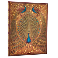 Caderno Paperblanks Hafiz?s Peacocks Capa Dura Ultra 120g/m² 18x23cm 144 Páginas com Pauta - Pb9887-4