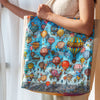 Ecobag Paperblanks Balloon Festival 38x38cm em Algodão com Bolso Interno - Pa9942-0