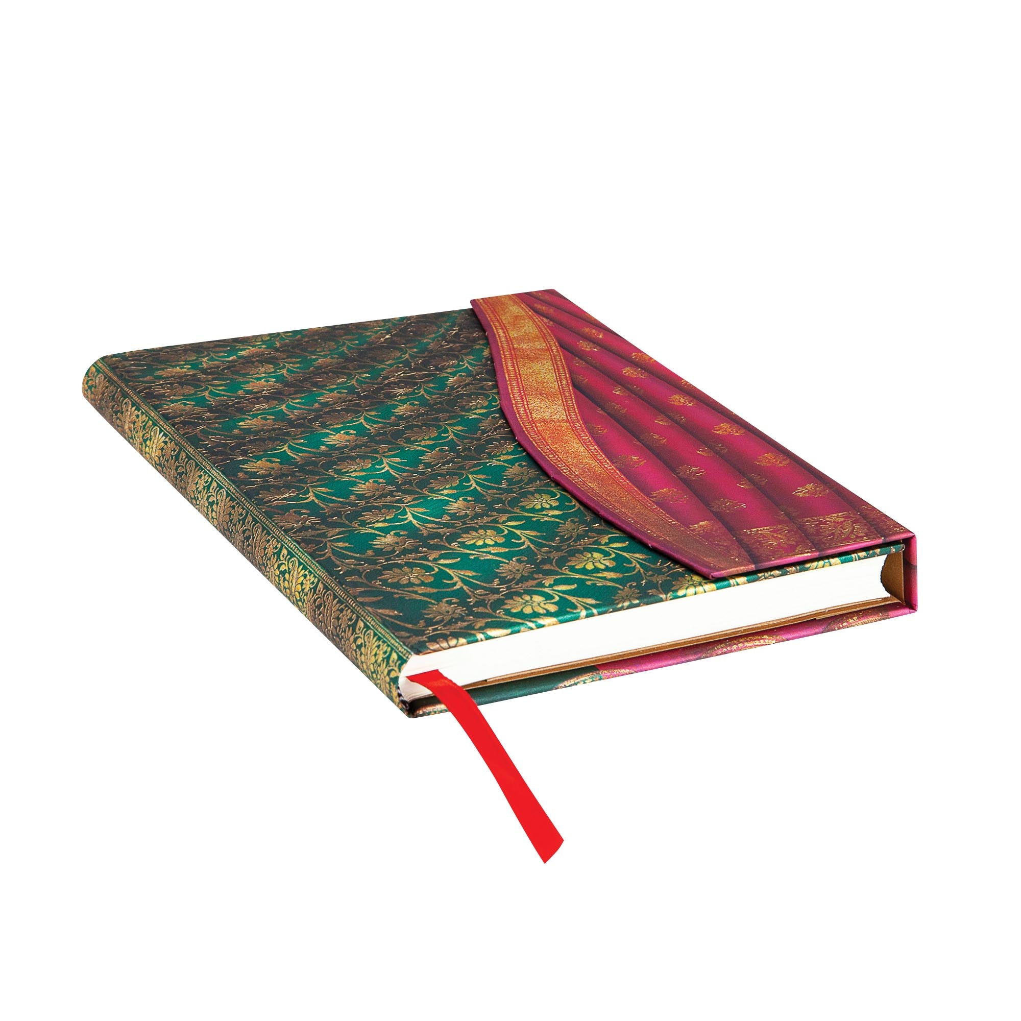 Caderno Paperblanks Ferozi Capa Dura Midi 120g/m² 13x18cm 144 Páginas sem Pauta - Pb5437-5