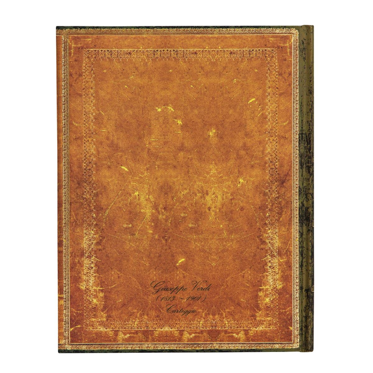 Caderno Paperblanks Carteggio de Verdi Capa Dura Ultra 120g/m² 18x23cm 144 Páginas sem Pauta - Pb2914-4