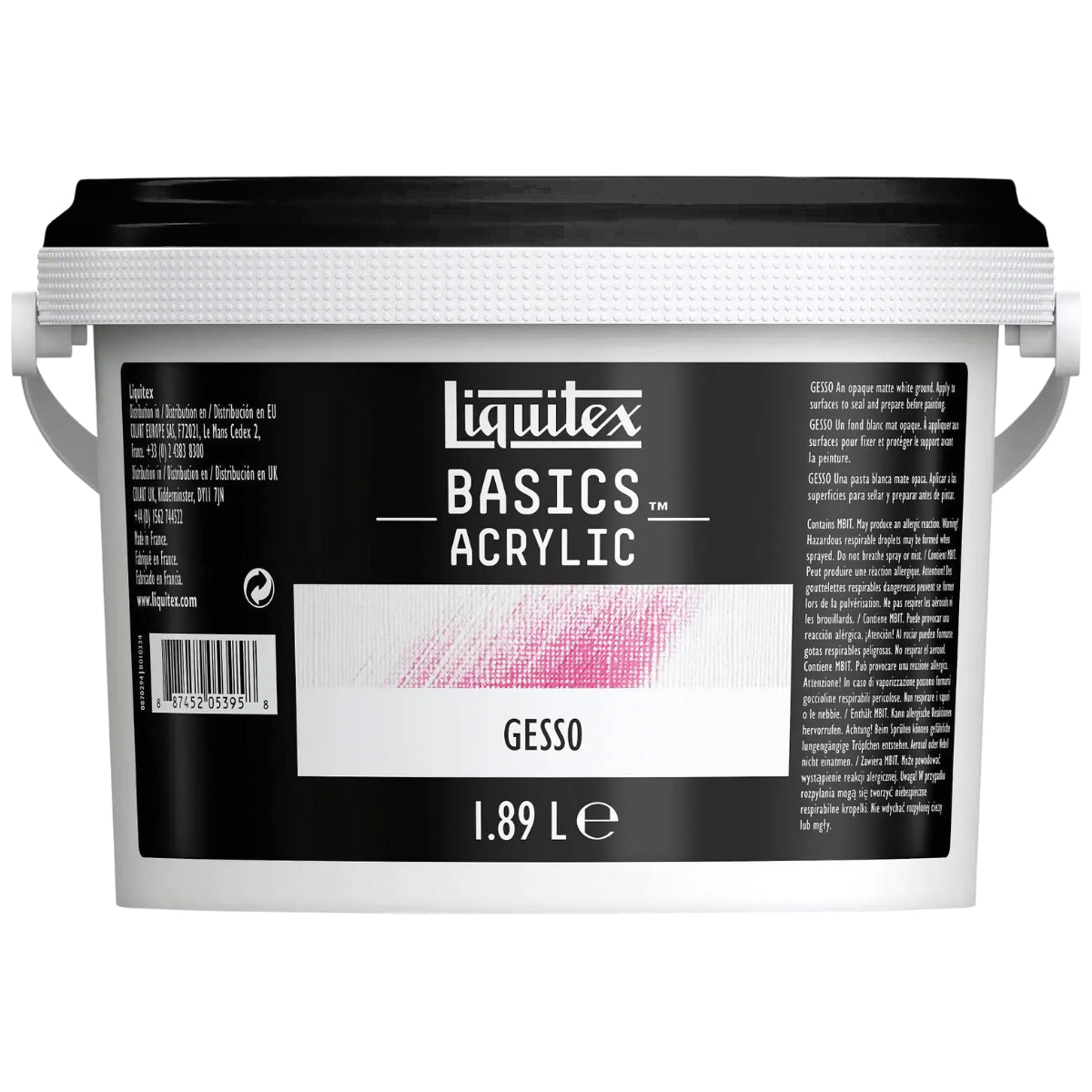 Gesso Acrílico Liquitex Basics 1,89l