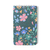 Bloco Wire-o Cicero 12x20cm 80 Folhas Pautado - Cisne Floral Verde Cicero