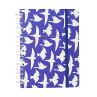 Planner Permanente Wire-o Cicero A5 14,8x21cm Semanal com Notas Litoral Revoada Azul 100 Folhas