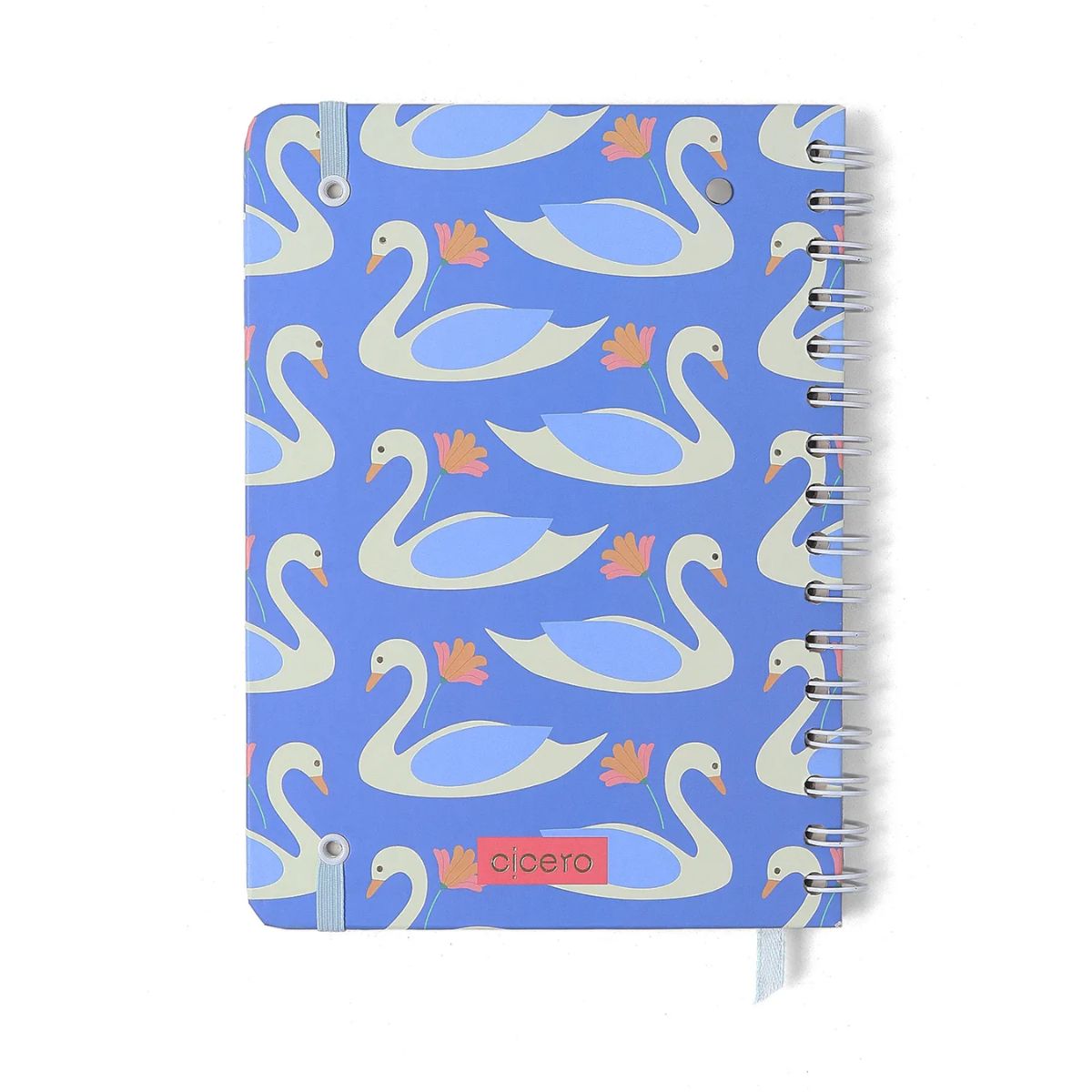 Planner Permanente Wire-o Cicero A5 14,8x21cm Financeiro Lagoa Passeio dos Cisnes 64 Folhas
