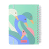 Planner Permanente Wire-o Cicero A5 14,8x21cm Semanal com Notas Lagoa Pedalinho 100 Folhas