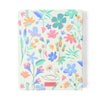 Caderno Criativo Argolado Cicero Office Duo A5 80 Folhas Pautado e Pontado - Lagoa Cisne Floral Off White Cicero