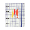 Caderno Criativo Argolado Cicero Office Duo A5 80 Folhas Pautado e Pontado - Litoral Mar
