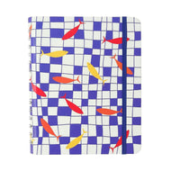 Caderno Criativo Argolado Cicero Office Duo A5 80 Folhas Pautado e Pontado - Litoral Cardume Cicero