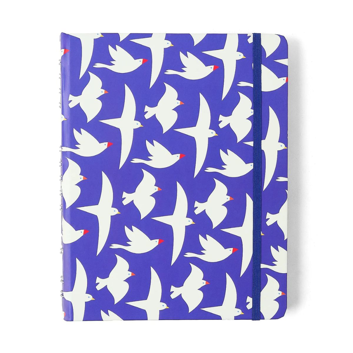 Caderno Criativo Argolado Cicero 17x24cm 90 Folhas Litoral Revoada Azul