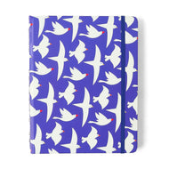 Caderno Criativo Argolado Cicero 17x24cm 90 Folhas Litoral Revoada Azul