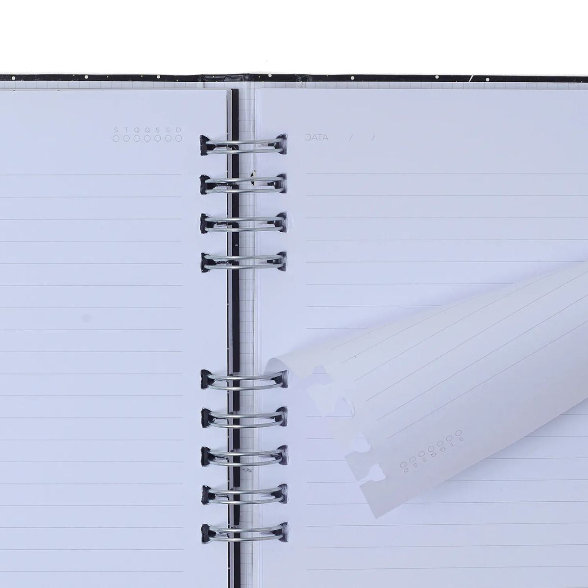 Caderno Criativo Argolado Cicero 17x24cm 90 Folhas Litoral Revoada Azul