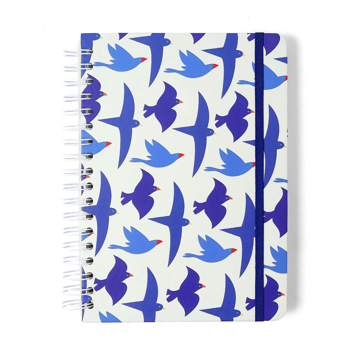 Caderno Colegial Espiral Cicero 17x24cm 160 Folhas - Litoral Revoada Off White Cicero