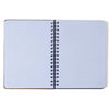 Caderno Colegial Espiral Cicero 17x24cm 160 Folhas - Litoral Revoada Off White Cicero