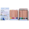 Estojo de Lápis de Cor Nebskaya Palitra Aquarelável White Nights com 36 Cores
