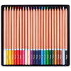 Estojo Lata de Lápis de Cor Nevskaya Palitra Aquarela White Nights Pastilha com 24 Cores