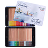 Estojo Lata de Lápis de Cor Nevskaya Palitra Aquarela White Nights Pastilha com 48 Cores
