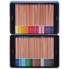 Estojo Lata de Lápis de Cor Nevskaya Palitra Aquarela White Nights Pastilha com 48 Cores