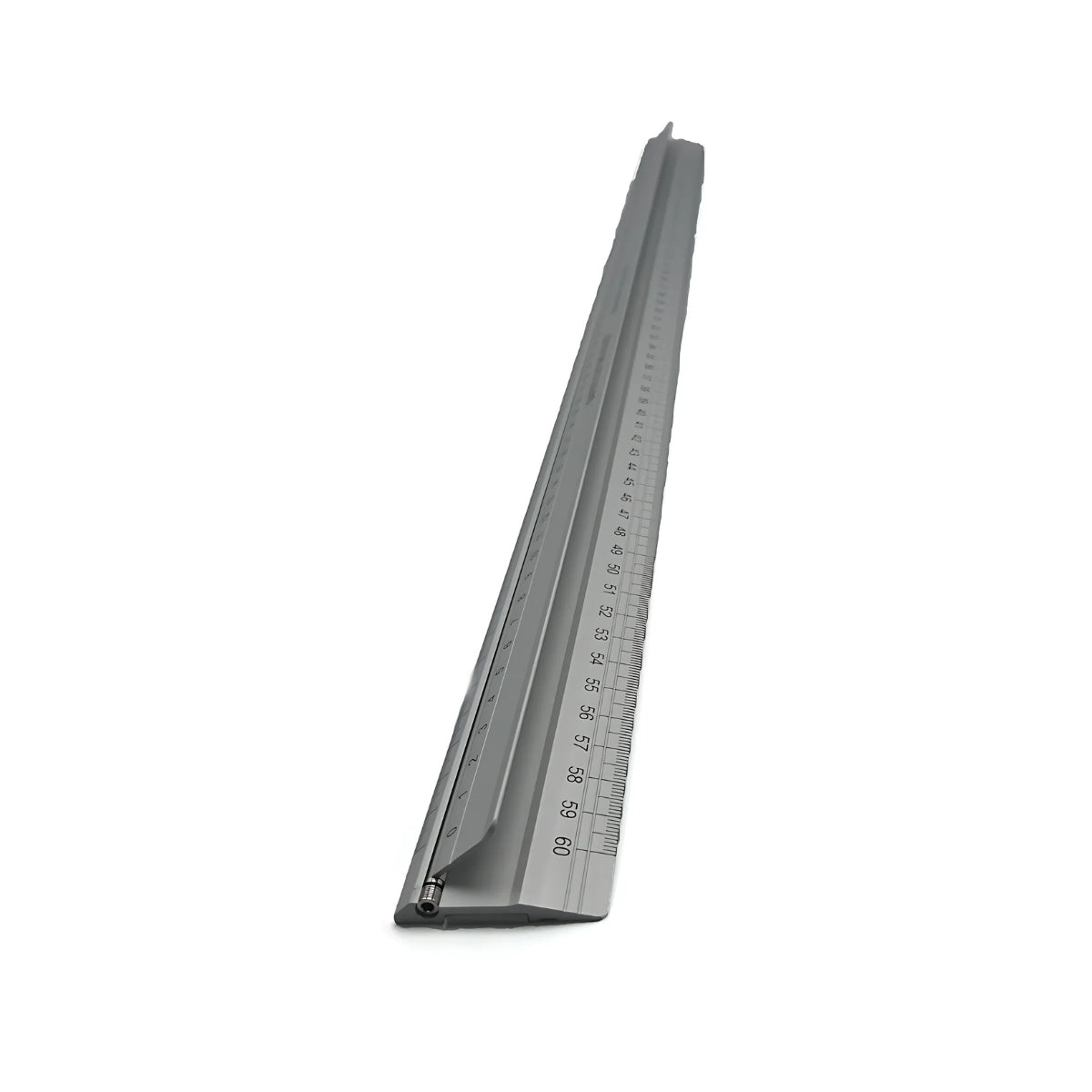 Régua de Corte Hahnemühle em Alumínio 60cm Cinza