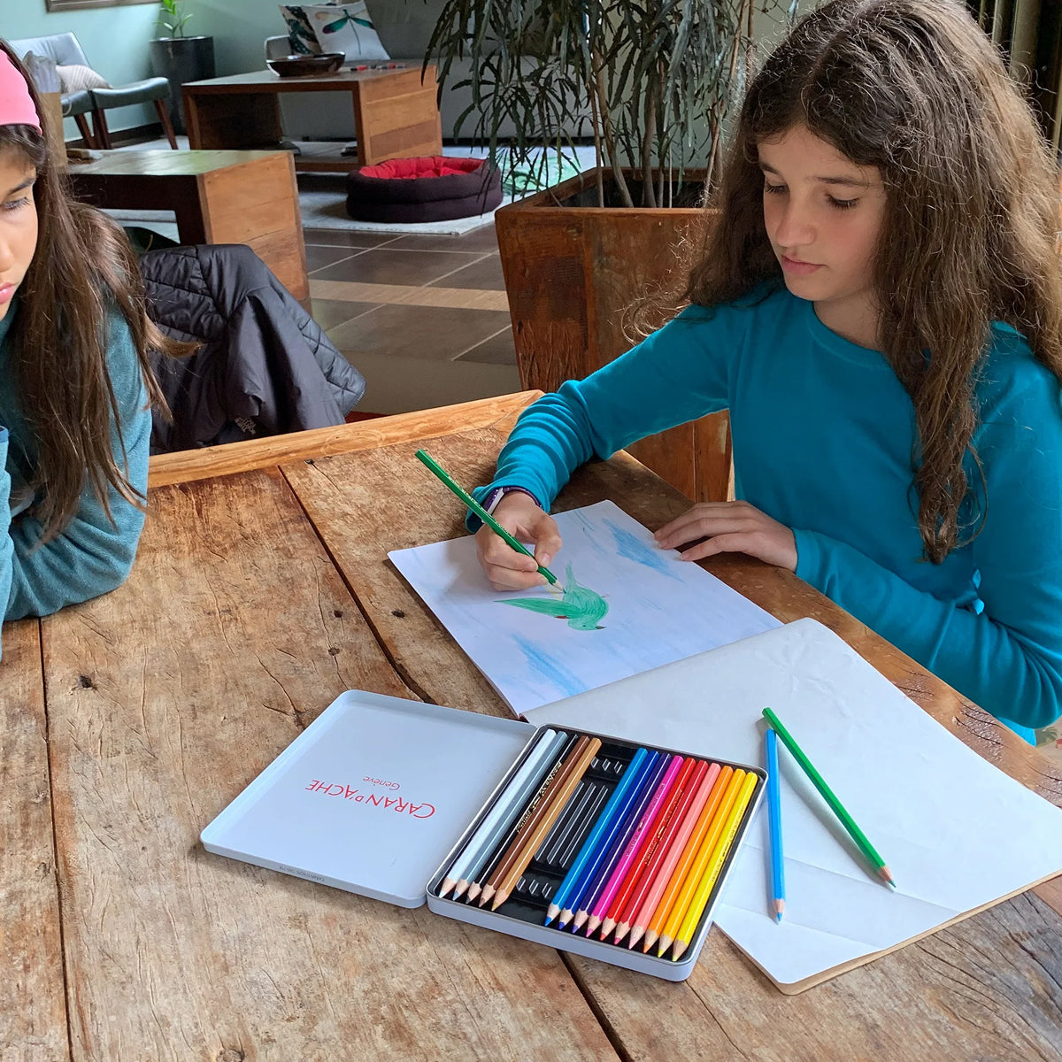 Lápis de Cor Aquarelável Caran D'ache Swisscolor com 18/ Cores Edição Limitada