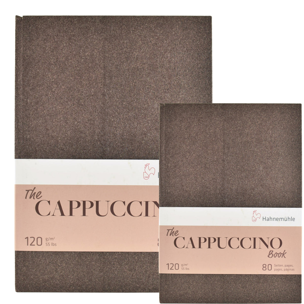 Bloco para Desenho Hahnemühle The Cappuccino Book 120g/m² com 40 Folhas