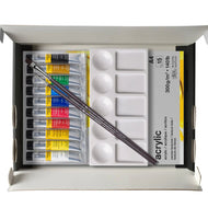 Estojo Tinta Acrilica Galeria Winsor & Newton Essentiels 10ml com 14 Peças