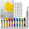 Estojo Tinta Acrilica Galeria Winsor & Newton Essentiels 10ml com 14 Peças