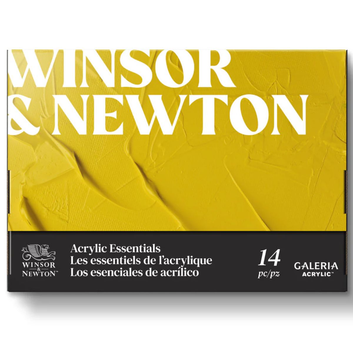 Estojo Tinta Acrilica Galeria Winsor & Newton Essentiels 10ml com 14 Peças