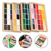 Kit de Tinta Aquarela Pastilha Kuretake Gansai Tambi com 100 Cores - Edição Limitada