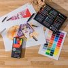 Estojo Giz Pastel Oleoso Neoart 6901 Caran D'ache com 24 Cores