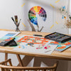 Estojo Giz Pastel Oleoso Neoart 6901 Caran D'ache com 24 Cores