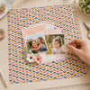 Papel para Scrapbook Essencial Coleção Mundo Magico Chevron 30,5x30,5cm para Scrapbook e Papelaria Criativa Se-026 - Litoarte