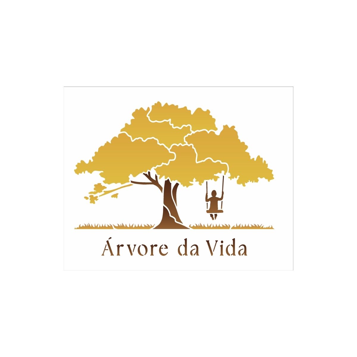 Stencil Opa 20x25cm - Árvore da Vida I - 3493