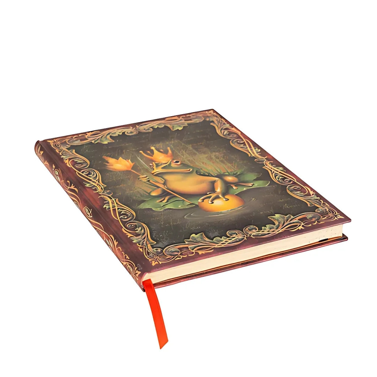 Caderno Paperblanks o Príncipe Sapo Capa Dura Pautado Ultra 120g/m² 18x23cm com 144 Páginas - Pb9782-2